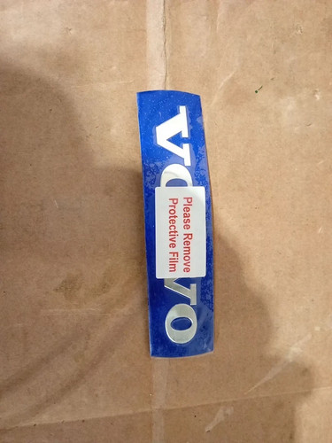 Volvo front grille badge - front,