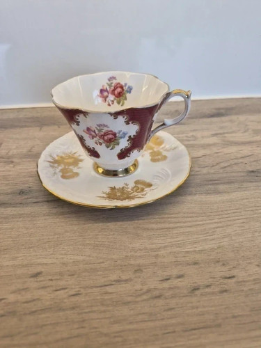 Vintage teacup saucer - vintage, &