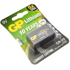 LITHIUM 9V Battery GP CR-V9
