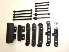 NITRO 1/8 RC BUGGY HOBAO HYPER 7 TQ2 SUSPENSION ARM HOLDER SET WITH BOLTS NEW