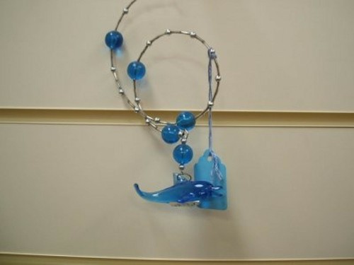 Dolphin mobile windchime - mobile, blue