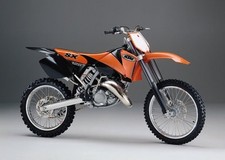 KTM 125 SX BREAKING REAR TYRE