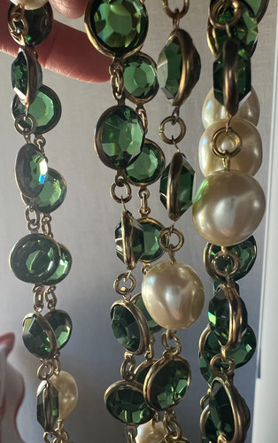 Vintage chanel emerald green - vintage,