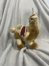 Camel Hanging Ornament With Embroidered Blanket Over Back