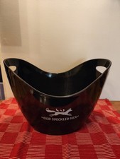 Old Speckled Hen Ice Bucket Beer Holder Cooler Black planter 