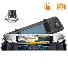 Campark 1080P 5" Dual Dash Cam