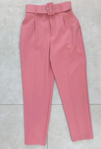Bnwt zara belted high waisted - zara,