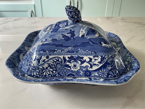 Spode blue italian 23cm - spode,