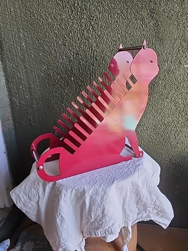 Vtg metal cat rack - cd, 12
