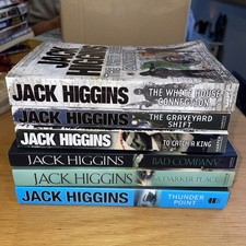Jack Higgins X6 Paperback Book
