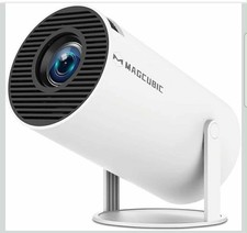 Upgrade HY300PRO Mini Projector with WiFi and Bluetooth, 4K Support Smart Portab