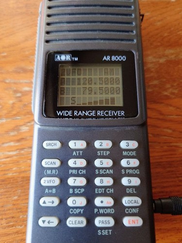 Aor ar8000 wide range receiver - wide,
