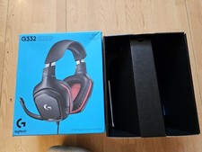 Logitech G332 Black/Red Gaming