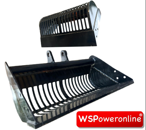 Mini excavator riddle bucket - excavator,