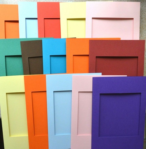Double fold card blanks 210 - double,
