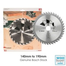 Bosch Circular Saw Blade STANDARD - 140mm to 190mm - Tungsten carbide - For Wood