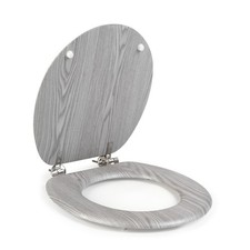 Beldray grey toilet seat - grey,