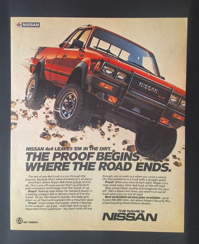 Vintage 1980 nissan - 4, 4