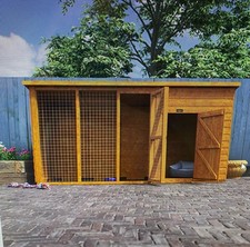 Tiger 12ft Deluxe Rabbit Hutch