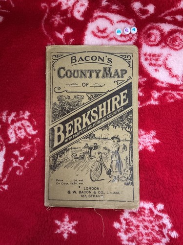 Rare vintage antique map - /,