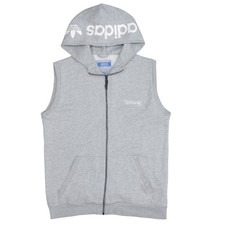 Adidas Men's Grey Sleeveless