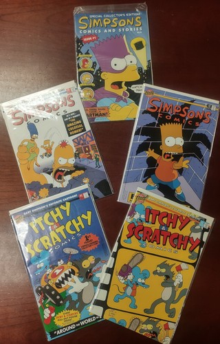Lot simpsons comics 2 - lot, #1