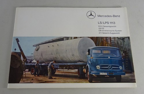 Brochure mercedes benz lps - brochure, ls/lps