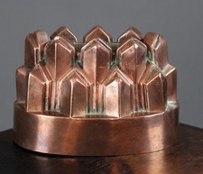 Victorian Copper Jelly Mould 