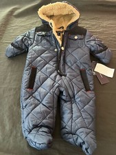 French Connection Baby Jumpsuit Pram Suit Snowsuit 3-6 Months New Navy Blue