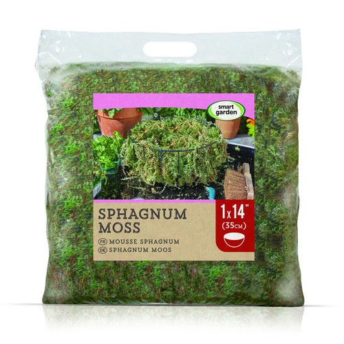 Sphagnum moss hanging basket - sphagnum,