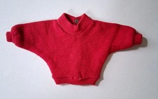 Vintage Sindy 1963 Sloppy Joe Red jumper Top Pedigree Orginal Outfit