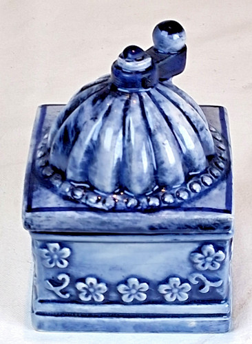 Ceramic trinket pot - ceramic, in