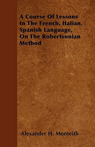 Monteith course of lessons - -, a