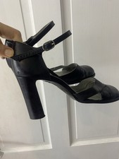 90s Black Square Toe Mary Jane