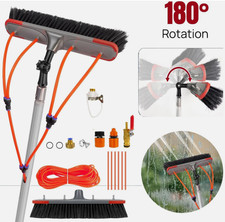 Water fed solar panel - 7m, brush