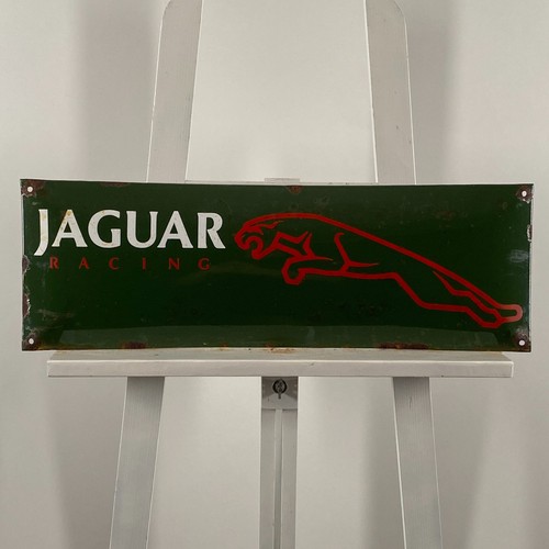 Jaguar advertising sign - -,