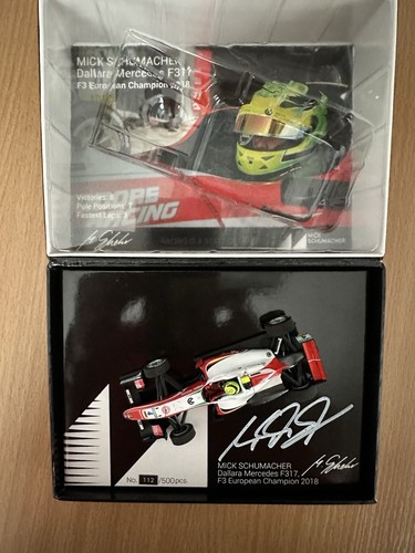 Mick schumacher signed 43 - mick, 1/43