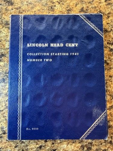 Lincoln head cent collection - head,