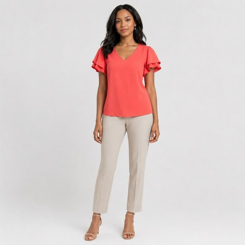 Calvin klein peach neck - klein,