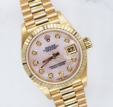 MINT Ladies 18ct Gold Rolex