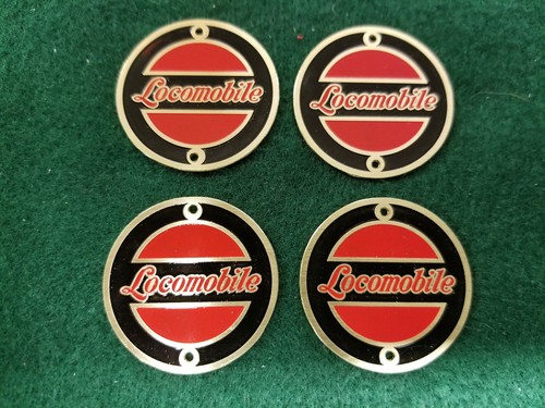Locomobile hubcap medallion - locomobile,