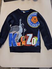 Boys Navy Kenzo Jumper Aged 10