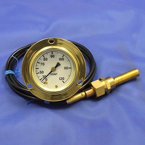 Vintage car water temperature - car,