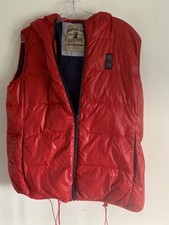 RELAY RED SLEEVELESS HOODIE