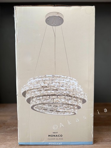 Next chrome monaco chandelier - next,
