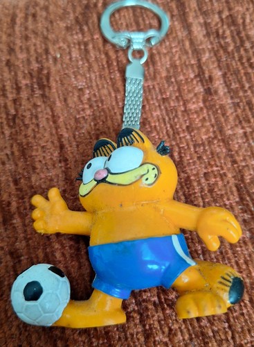 Vintage 80s garfield keyring - 80s,