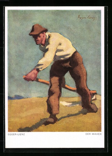 Artist albin egger - artist-ak, egger-lienz