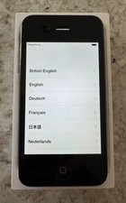 iPhone 4s Black Unlocked 16gb boxed with accessories