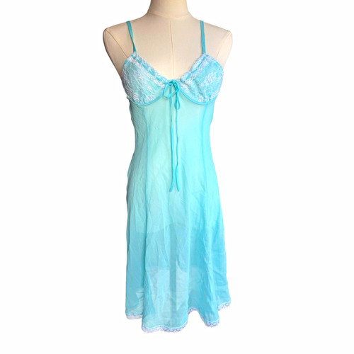 Vintage y2k twiggy - aqua, blue