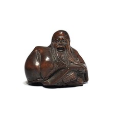 Netsuke Fukurokuju Japanese